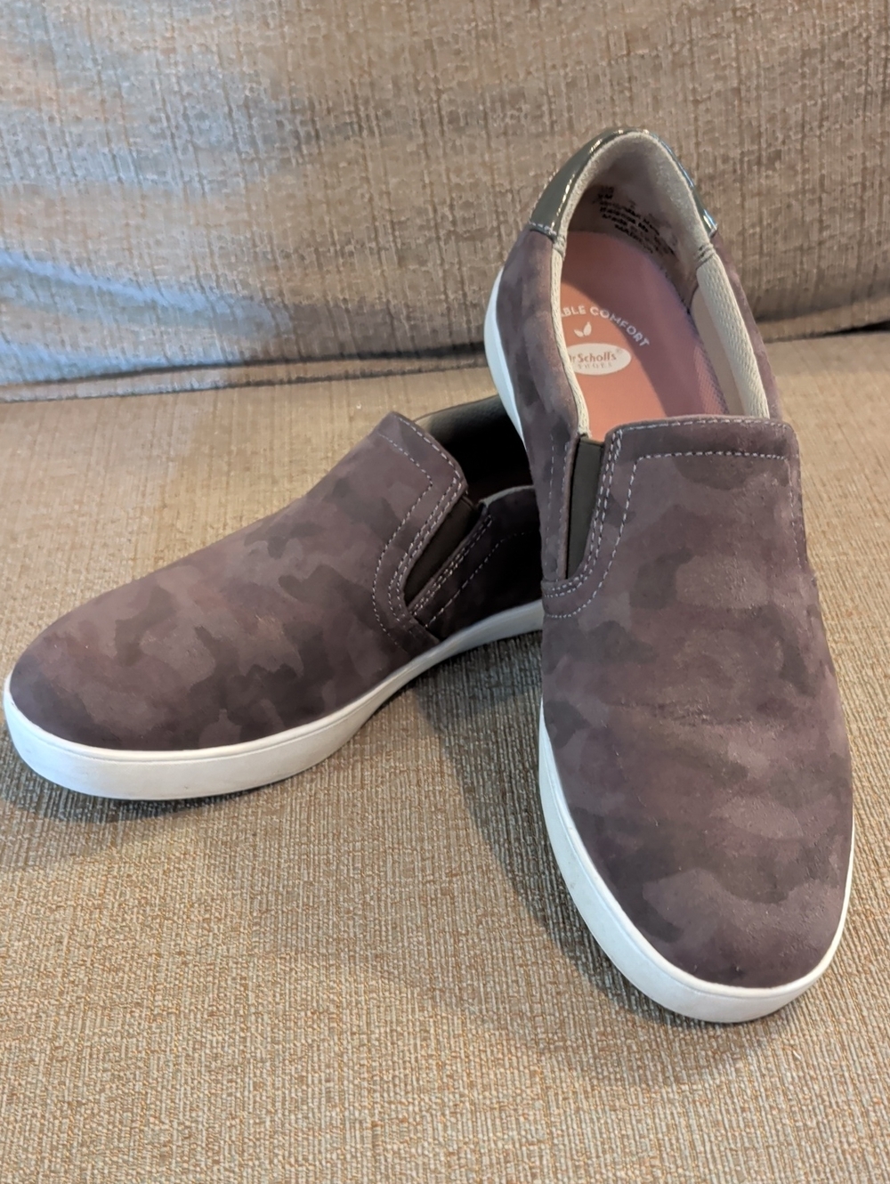 Dr. Scholl's Slip-On Camouflage Flats